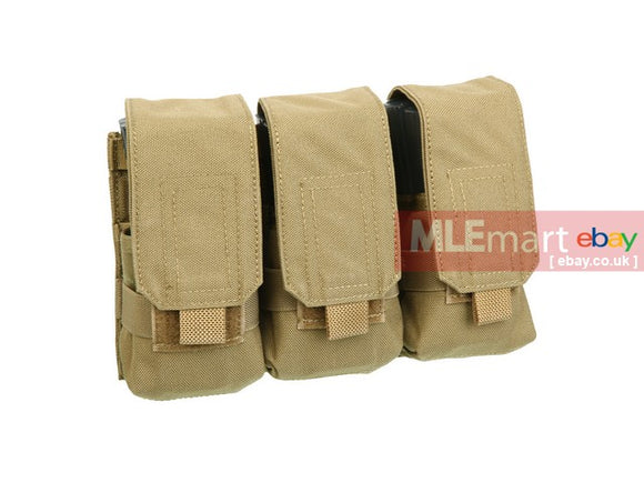 MLEmart.com - Pantac Molle EV AF Triple M16 Dual-Mag Pouch,Cordura