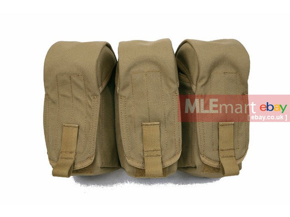 MLEmart.com - Pantac Molle AK Triple 3-Mag Pouch,Cordura