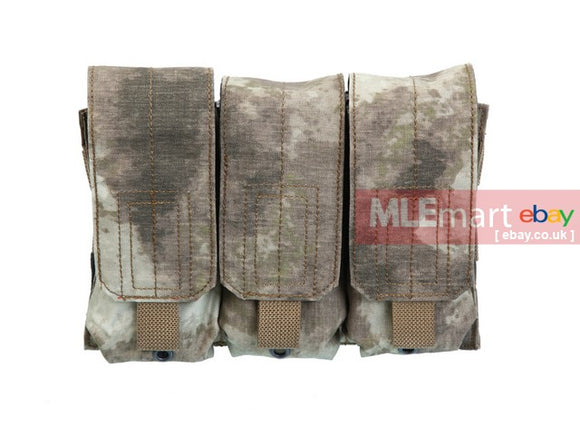 MLEmart.com - Pantac Molle M16 Triple Mag Pouch,Cordura,Camo