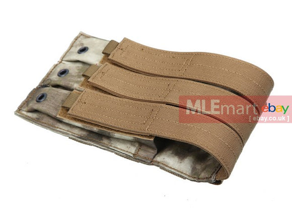 MLEmart.com - Pantac Molle MP5 Triple Mag Pouch,Cordura,Camo