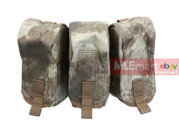 MLEmart.com - Pantac Molle AK Triple 3-Mag Pouch,Cordura,Camo