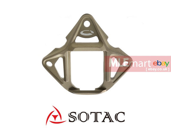 SOTAC CNC Skeleton 3 Hole NVG Shroud ( Tan ) - MLEmart.com