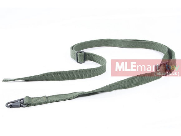 TMC MP5 AEG / GBB Canvas Tactical Sling (OD) - MLEmart.com