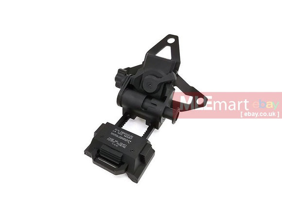 UFC L4 G19 Style NVG Mount & Helmet Shroud Set BK - MLEmart.com