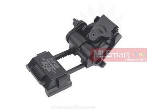 UFC L4 G24 Style NVG Mount & Helmet Shroud Set BK - MLEmart.com