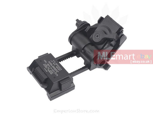 UFC L4 G24 Style NVG Mount & Helmet Shroud Set BK - MLEmart.com