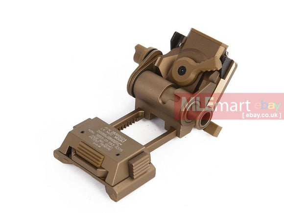 UFC L4 G24 Style NVG Mount & Helmet Shroud Set DE - MLEmart.com