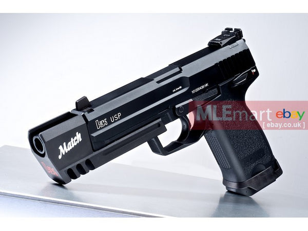 トイガン KSC USP match HW GBB Umarex H&K USP .45 Match GBB Pistol (Black / Licensed) (Asia