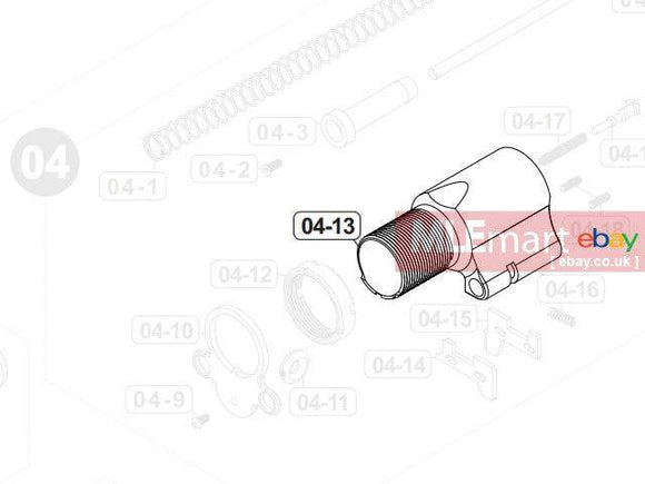 Umarex / VFC HK416C AEG / GBB Retractable Stock Body V2 ( 4-13 ) - MLEmart.com