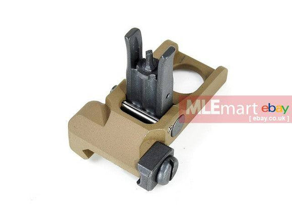 VFC KAC Type Flip Up Front Sight ( Tan ) - MLEmart.com