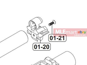 VFC Plastic BB Loading Chamber for MP5 GBB ( 01-20 / 01-21 ) - MLEmart.com