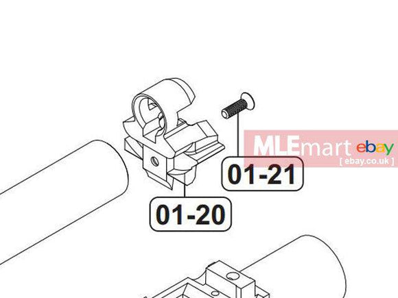 VFC Plastic BB Loading Chamber for MP5 GBB ( 01-20 / 01-21 ) - MLEmart.com