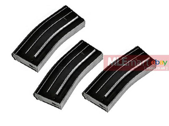 VFC 120 Rds AEG Magazine for SCAR-L Series ( BK / 3 Pcs Set ) - MLEmart.com