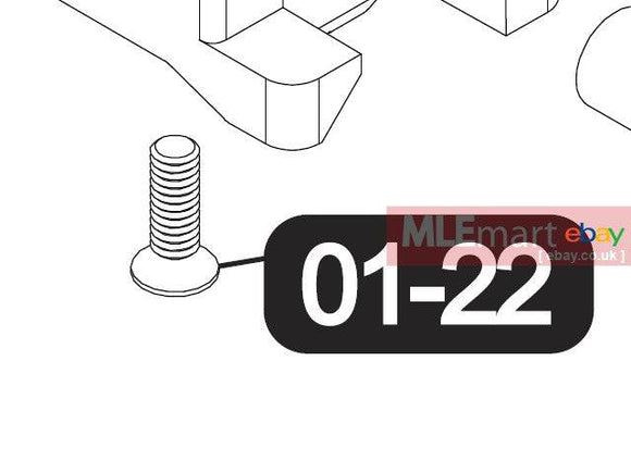 VFC HK45CT Screw M2.6x8 ( 01-22 ) - MLEmart.com