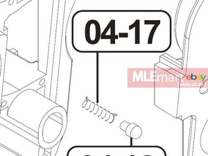 VFC Original Parts for HK417 / G28 AEG ( 04-17 ) - MLEmart.com