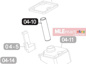 VFC Original Parts for HK45CT Magazine Base Tube ( 04-10 ) - MLEmart.com