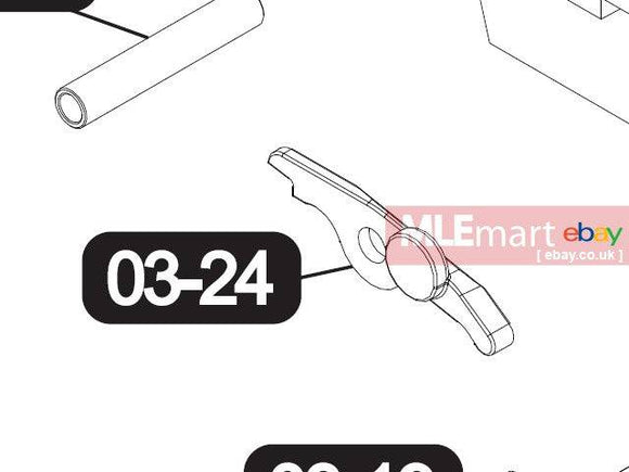 VFC HK45CT Valve Knocker Latch ( 03-24 ) - MLEmart.com