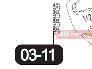 VFC HK45CT Valve Knocker Latch Spring ( 03-11 ) - MLEmart.com