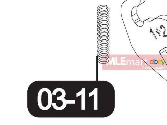 VFC HK45CT Valve Knocker Latch Spring ( 03-11 ) - MLEmart.com