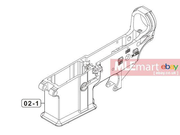VFC M27 GBB Lower Receiver V2 - MLEmart.com