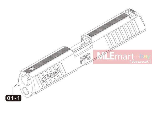 VFC Original Parts - PPQ Slide ( ASIA Edition ) - MLEmart.com