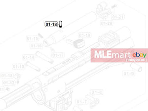 VFC MP5 GBB Cocking Handle Pin ( 01-18 ) - MLEmart.com
