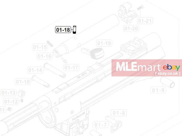 VFC MP5 GBB Cocking Handle Pin ( 01-18 ) - MLEmart.com