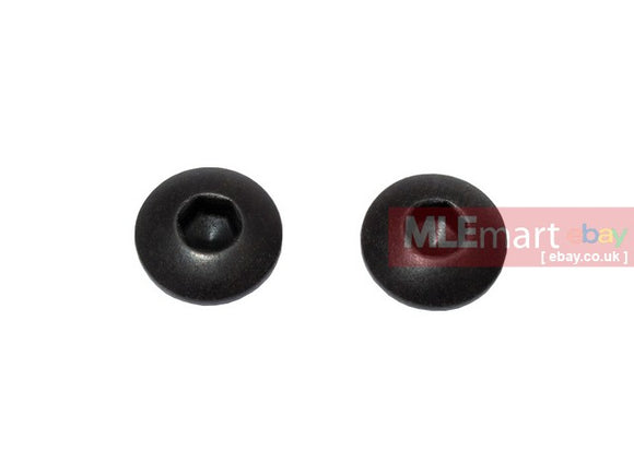 Wii Tech 1911 (T.Marui) Hi-Capa Pistol Grip's Black Screw-head - MLEmart.com