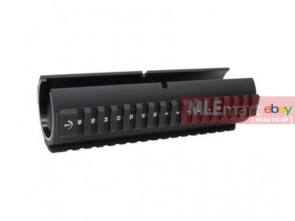 MLEmart.com - Wii Tech MP5 SD (Marui Next Gen) CNC 6063 Aluminium Tri-Rail Handguard