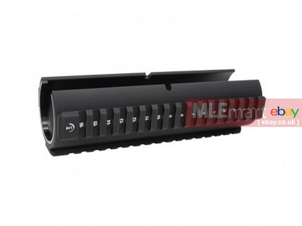 Wii Tech MP5 SD (Marui Next Gen) CNC 6063 Aluminium Tri-Rail