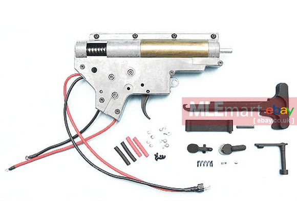 G&P 8mm Bearing Complete Gearbox Set for M4 Series (Rear Wiring / Dean Connector) - MLEmart.com