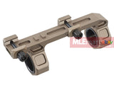 Blackcat Airsoft 25/30mm GE Dual Scope Mount - Tan - MLEmart.com