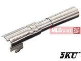 5KU 5 inch Comp-Ready Steel Outer Barrel for Hi-Capa 5.1 GBB (Infinity .45 ACP) - MLEmart.com