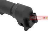 Airsoft Artisan CNC Aluminum M4 Stock Adapter with Tube (GHK, LCT AK GBB/AEG) ** Discontinued - MLEmart.com