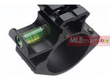 Blackcat Airsoft Riflescope Bubble Level (30mm) with 20mm Rail - MLEmart.com
