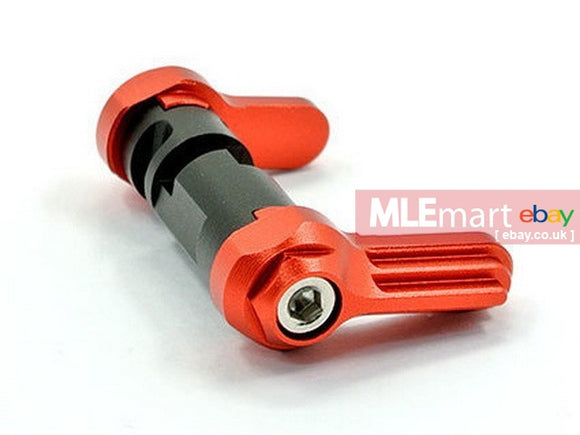 UAC Ambi Selector for Tokyo Marui M4A1 MWS (Type A) Red - MLEmart.com