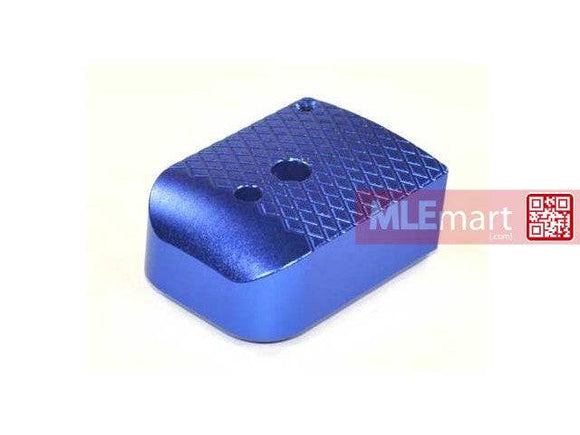 5KU IPSC Metal Magazine Base Type 4 for Marui Hi-Capa (Blue) - MLEmart.com