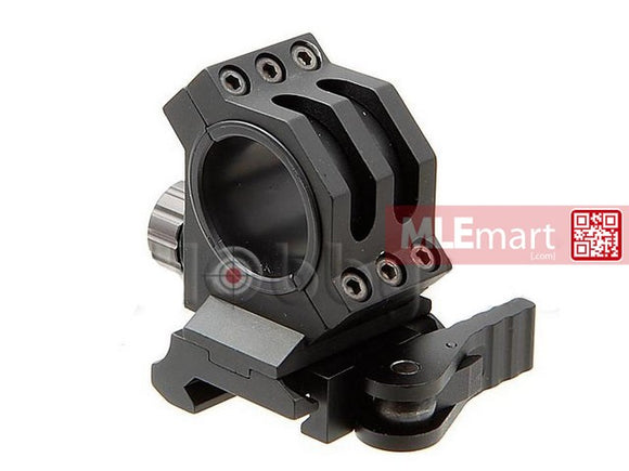 Army Force Quick Lock QD Scope Mount 30mm / 25mm For 20mm Rail (Black) - MLEmart.com