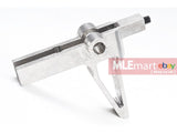 G&P GBB Stainless Steel Flat Trigger for WA M4A1 Series / G&P GBB M4A1 Series Metal Body - Silve - MLEmart.com