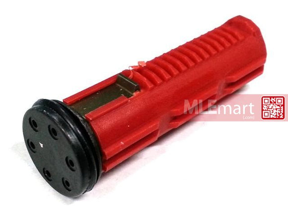 Army Force 1 Steel Tooth Polymer Piston With Head Set For AEG - MLEmart.com