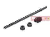 Airsoft Artisan SF / G Style 762 Silencer with Range-up Adapter Kit - 35mm x 220mm - BK (Marui VSR-10) - MLEmart.com