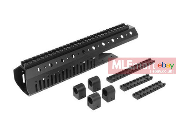 Cyma AEG M14 Aluminum Add-on Handguard Rail System RAS - MLEmart.com