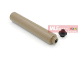 Airsoft Artisan SF / G Style 762 Silencer with Range-up Adapter Kit - 35mm x 220mm - DE (Marui G-spec / L96) ** Discontinued - MLEmart.com