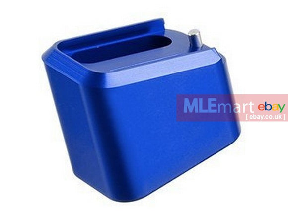 UAC G-Magbase Black For Tokyo Marui / WE Model 17 GBB - Blue - MLEmart.com