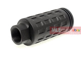 G&P MOTS Flash Hider for Tokyo Marui M16 Series (14mm) (Long) (Checkers,Black) - MLEmart.com