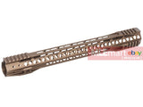 G&P MOTS II 16.2 Inch Keymod for Tokyo Marui M4 / M16 Series - Sand - MLEmart.com