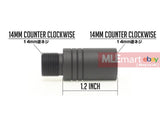 G&P 1.2 inch Outer Barrel Extension (CCW/CCW) - MLEmart.com