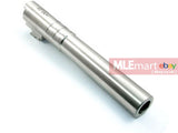 UAC Stainless Steel Outer Barrel .40S&W for Tokyo Marui Hi Capa 5.1 - Silver - MLEmart.com
