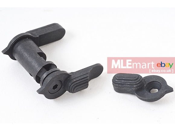 MLEmart.com - Gun Modify Steel CNC Ambi Selector for Tokyo Marui M4 MWS G.I. Version