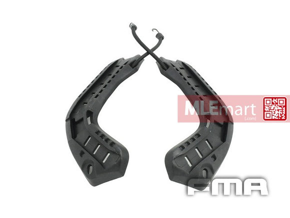 FMA OPS FAST Helmet guideway (black) TB290 - MLEmart.com